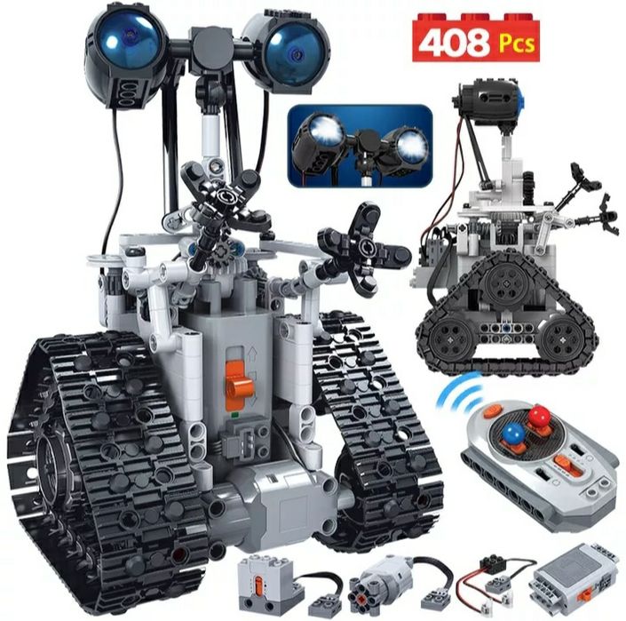 Промо! Креативен 360° робот от 408 лего парчета ( високотехнологичен)