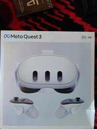 Ochelari VR META Quest 3, 512GB, Alb