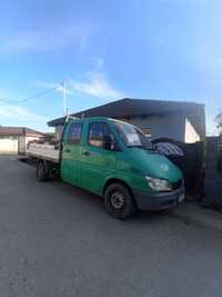 Vând urgent Mercedes sprinter doka 7 locuri+ benă