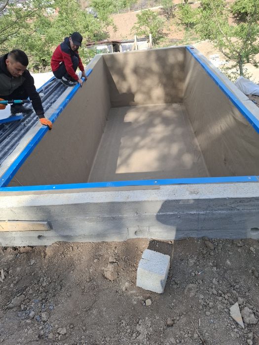 Ремонт Бассейн резервуар пруд установка оборудования