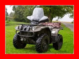 Parbriz ATV Universal Sikkia Geam ATV Linhai + Kit prindere