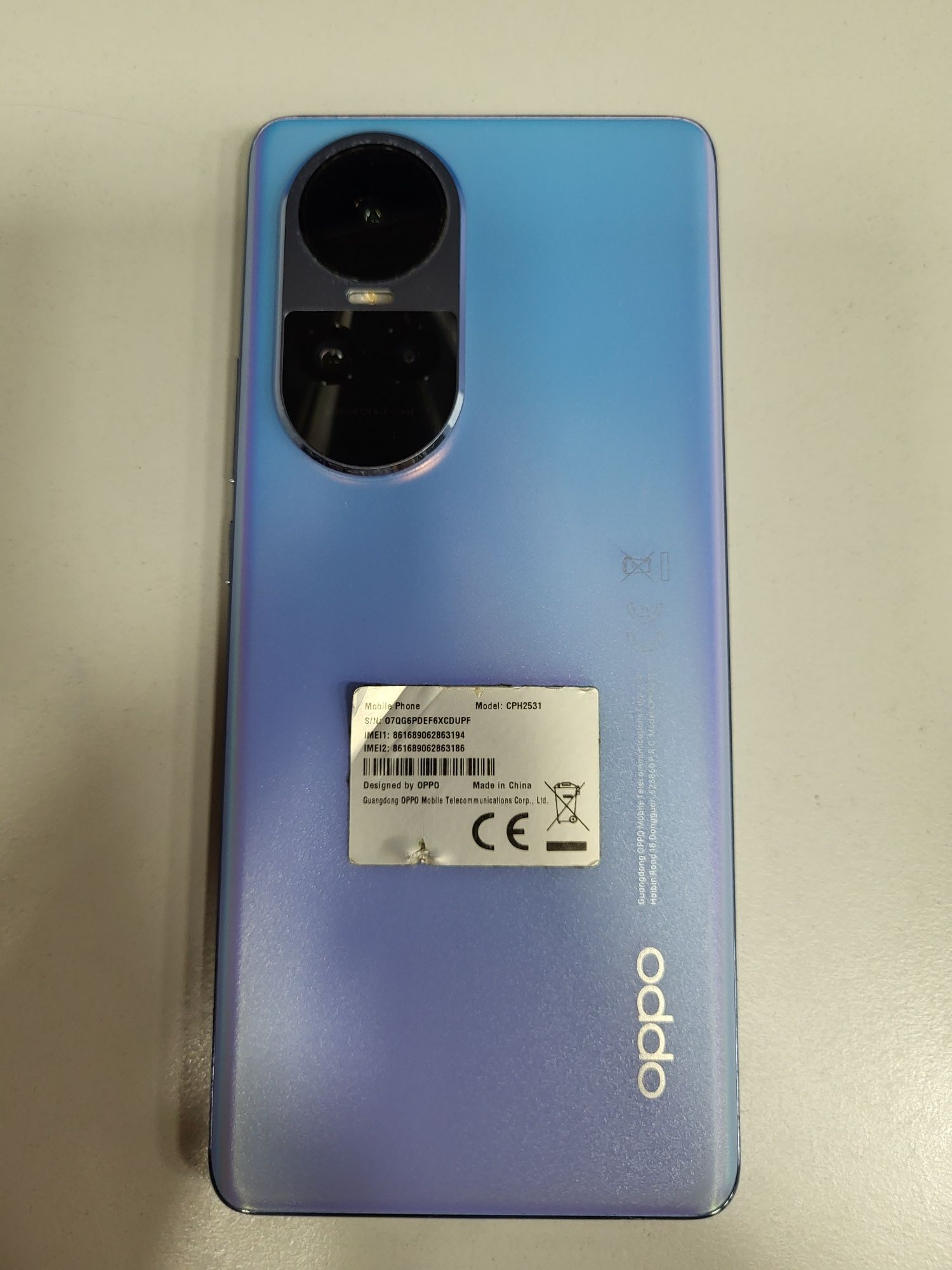 Oppo Reno 10 5G Blue Dual Sim Aproape Impecabil