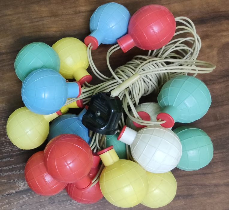 Ёлочные гирлянды советские