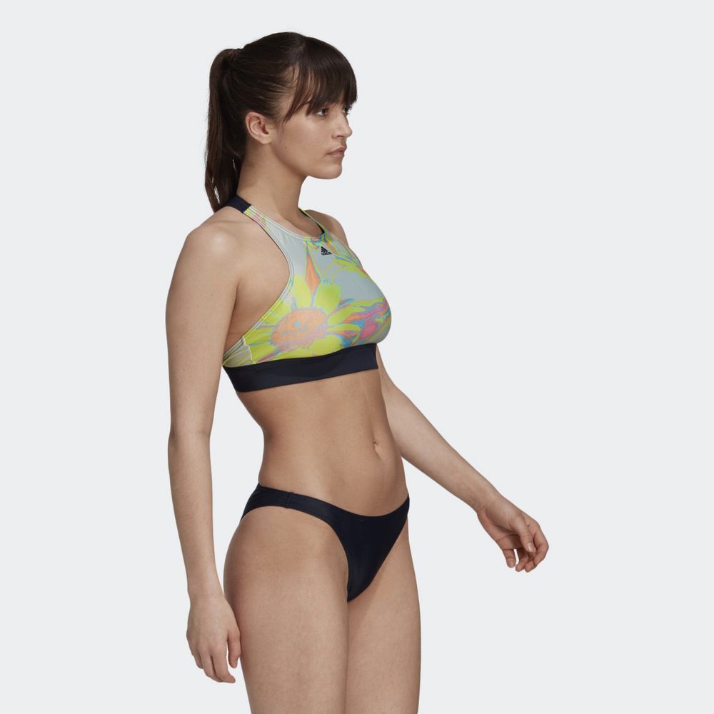 НОВ Adidas Positivisea Print Bikini Set ОРИГИНАЛЕН бански от 2 части L
