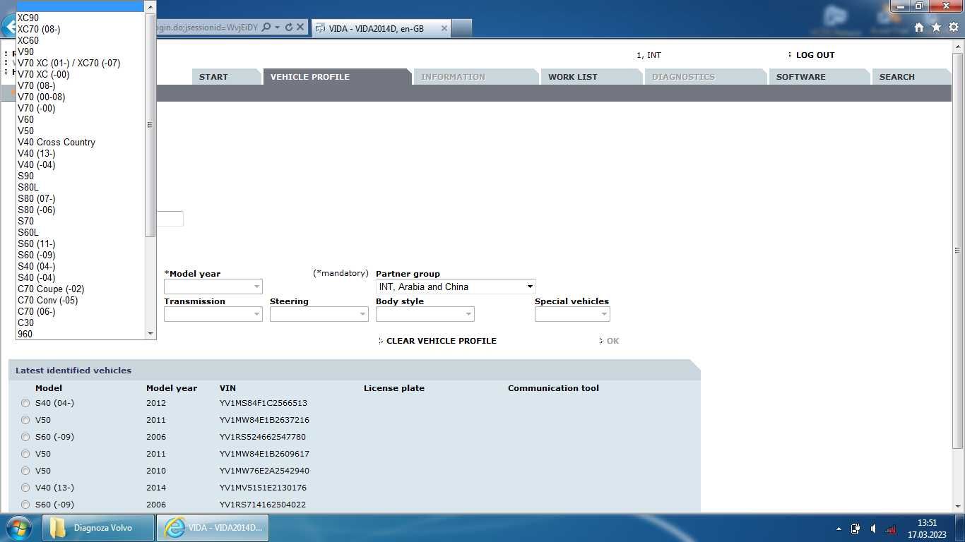 Tester/Diagnoza Dedicata VOLVO Vida dice Noua, GRATIS Instalare+Testar