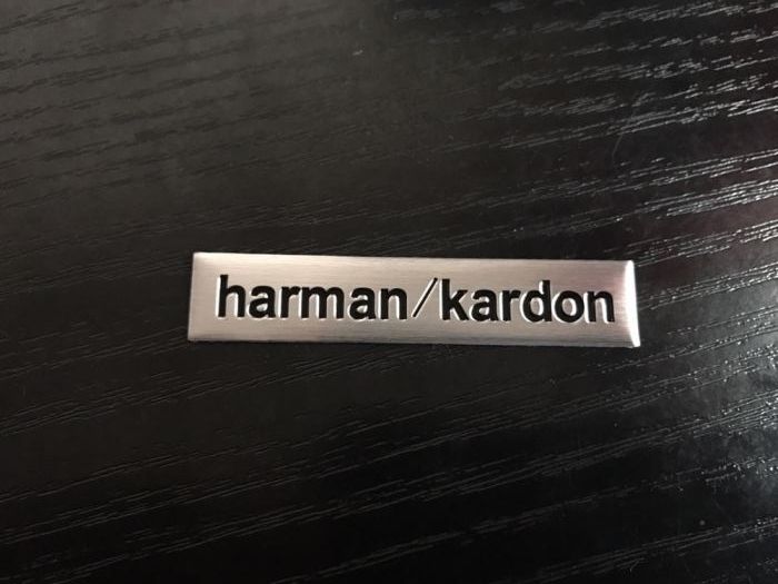 Emblema Harman/Kardon metalica 2 bucati