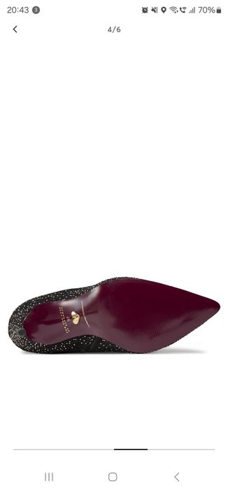 Botine cu sclipici mulate marimea 35