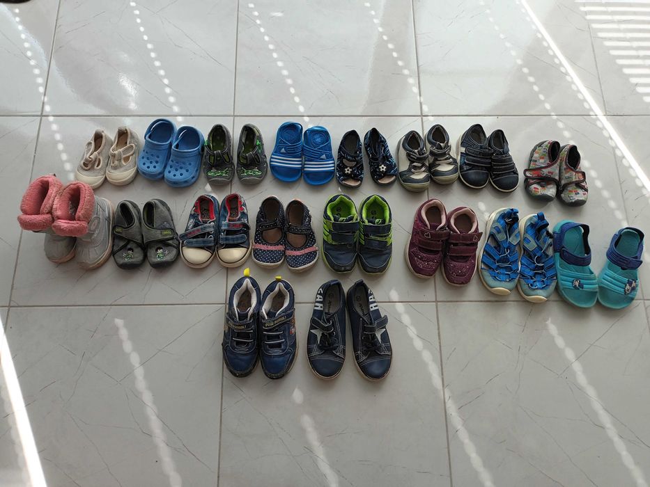 Детски обувки размери от 19 до 30 за момче и момиче