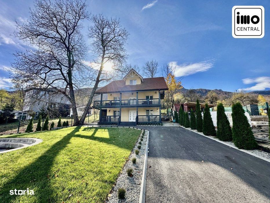 Vila de lux cu vedere la Muntii Bucegi, aproape de Castelul Bran, COMI