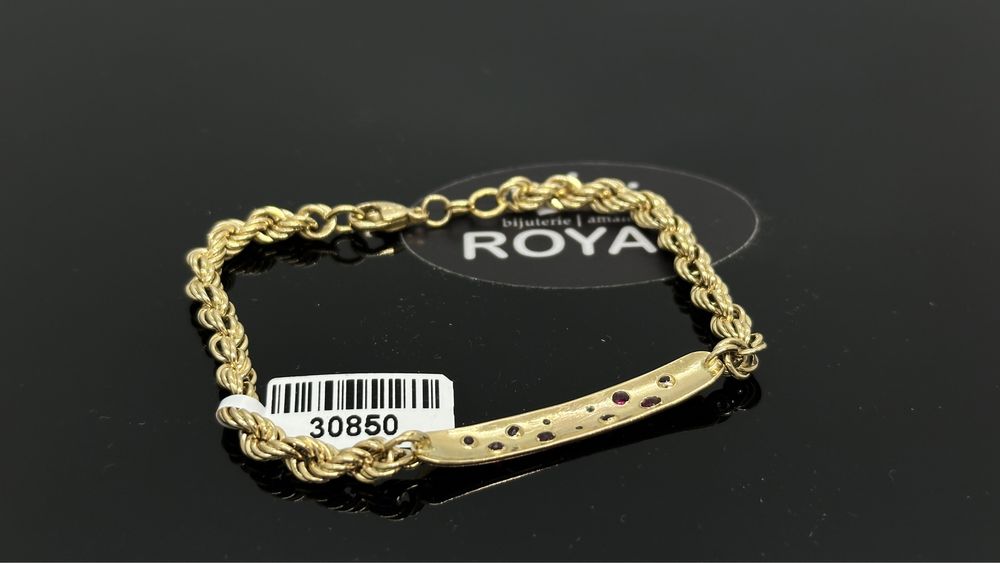 Bijuteria ROYAL : Bratara AUR 18 K / 17.03 GR