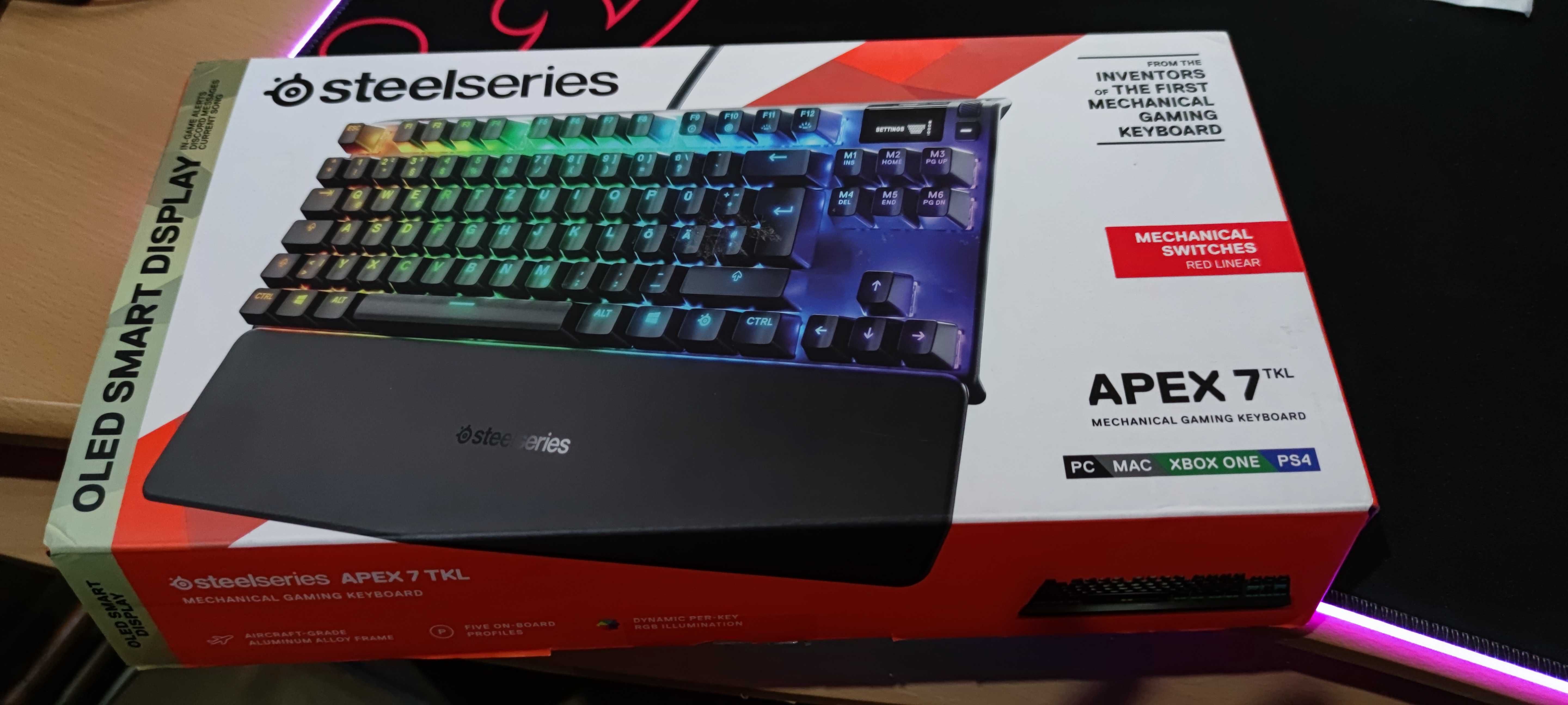 Vand  tastatura mecanica gaming SteelSeries Apex 7 / TKL RGB