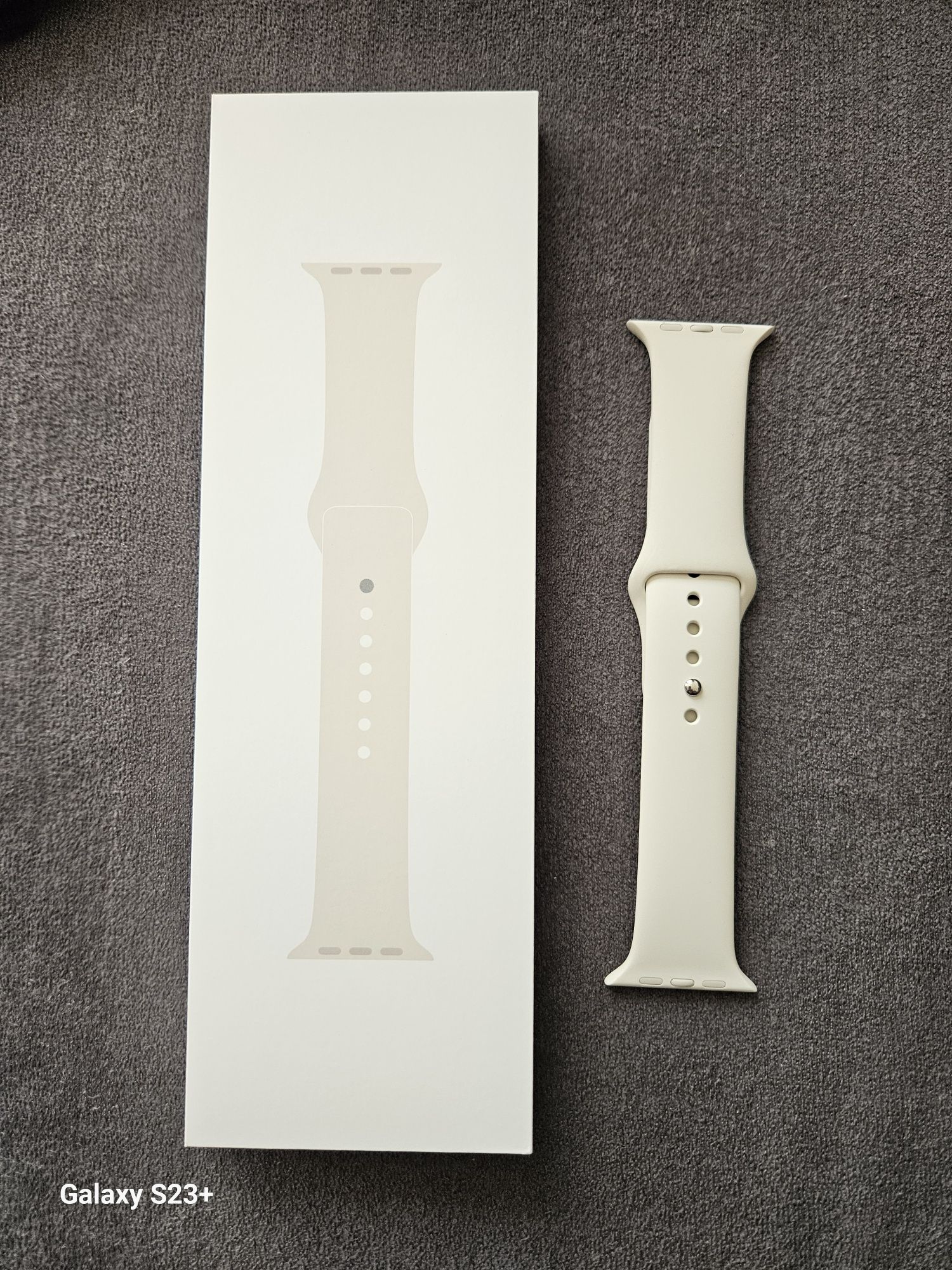 Каишка за Apple Watch SE 44/46mm, Sport Band, Starlight - M/L
