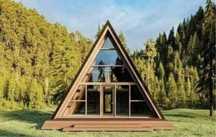 Producator cabane din lemn rustic la comanda