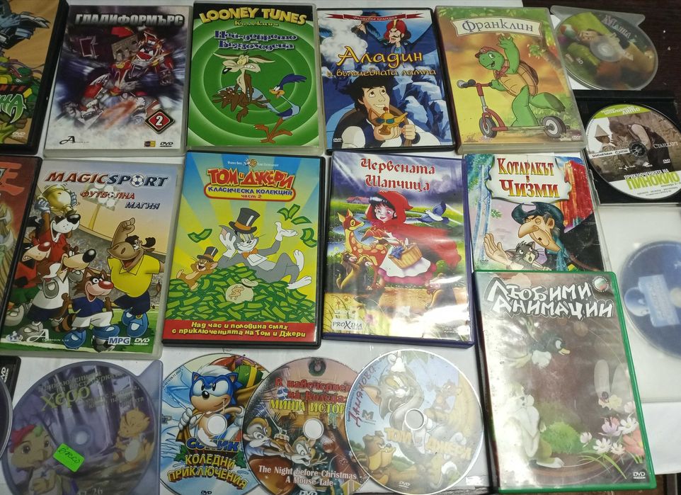 Детски филмчета на DVD
