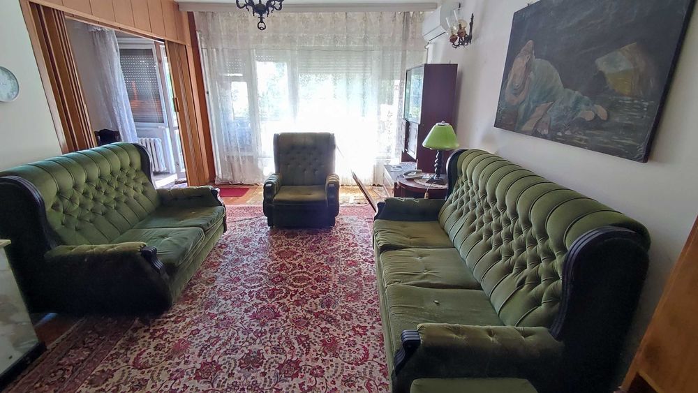 Мека мебел - тройка, двойка, кресло, табуретка