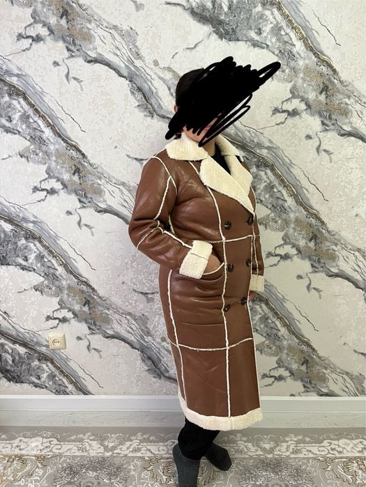 Дубленка новый 12 000тг женская 46-48рр