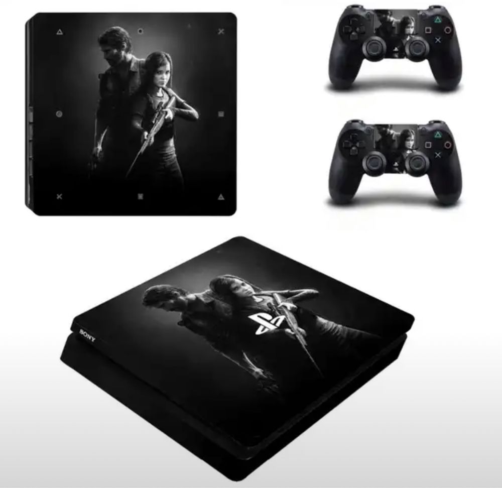 наклейки для Playstation 4 fat slim pro