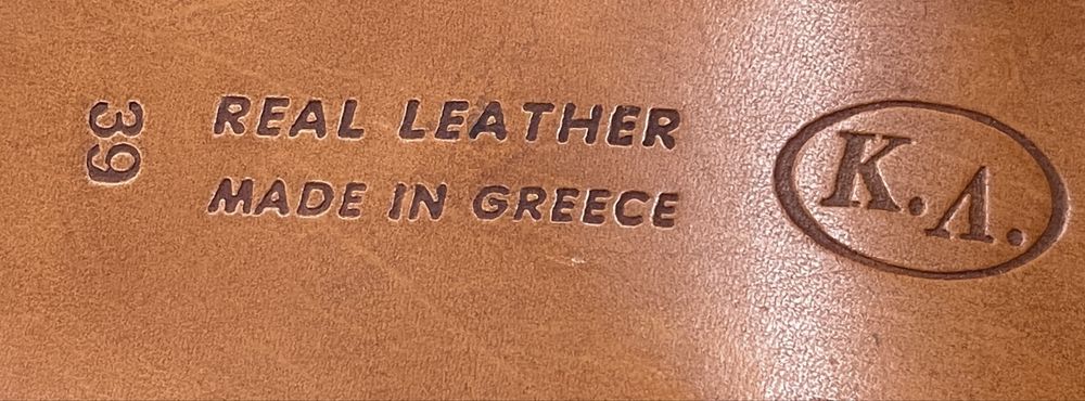 Reducere 25%-Sandale platforma piele 39 naturala toval stil sayonara