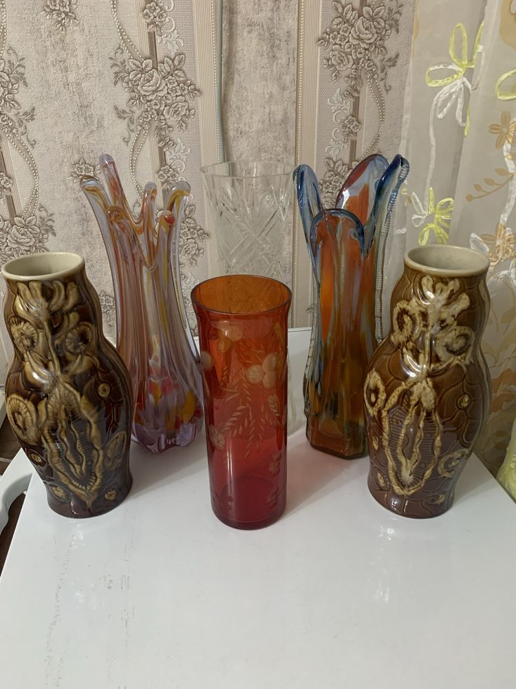 Продаю вазочки Советские 6 штук, цена за одну вазу 2000