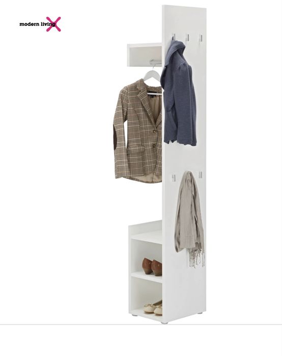 Cuier nou nout lemn alb impecabil