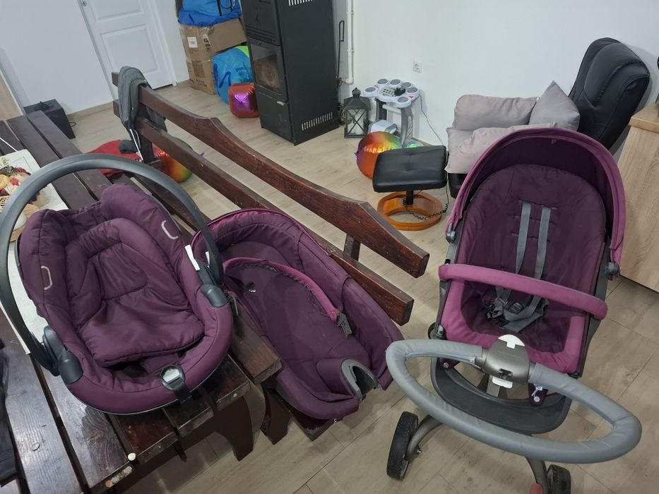 Carucior stokke v4 3 in 1