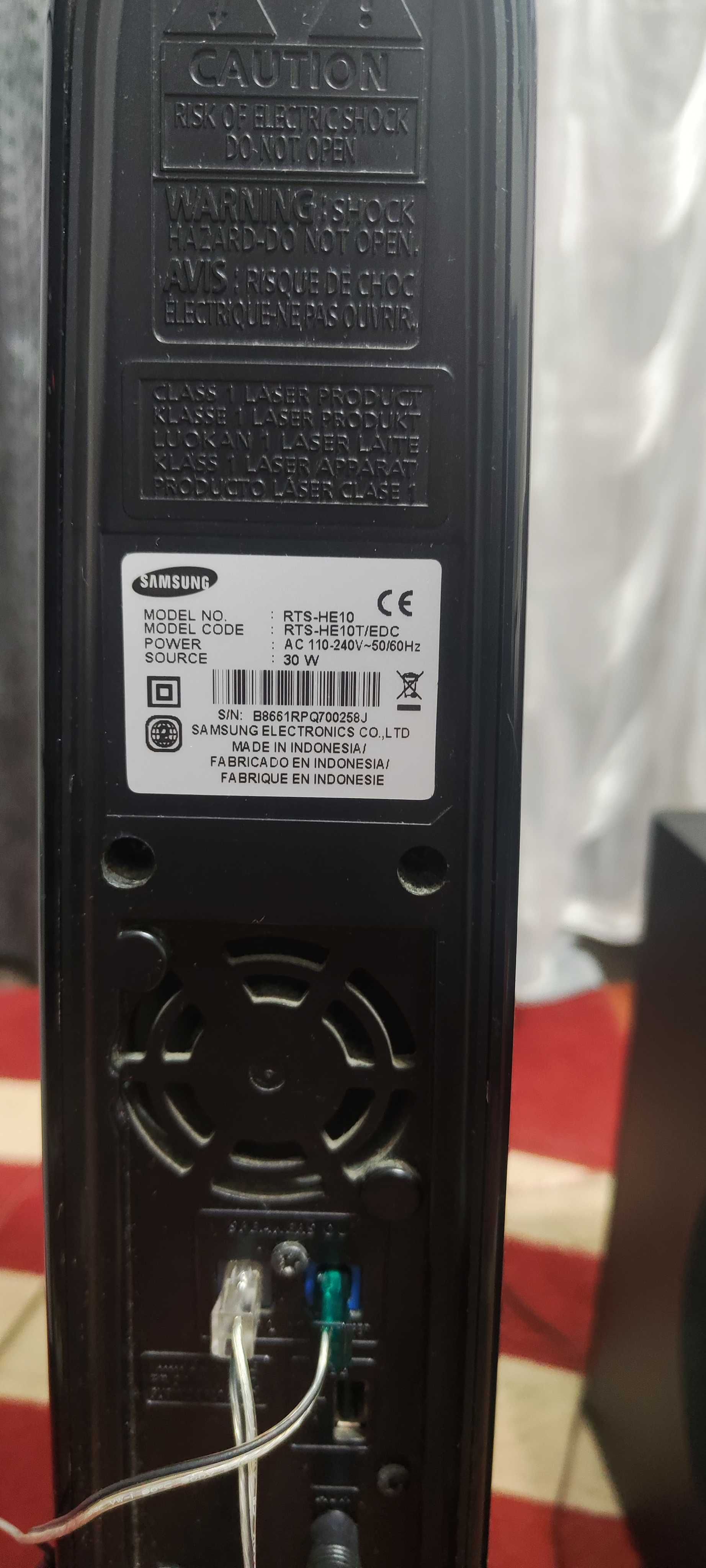 Sistem Audio 2.1 Samsung RTS-HE10 Boxe Active Audio 2.1