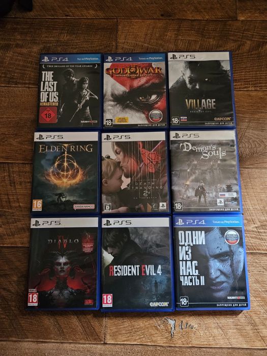 Игры для пс5 ps5 ps4  , Диски для пс 4 ps5 ps4