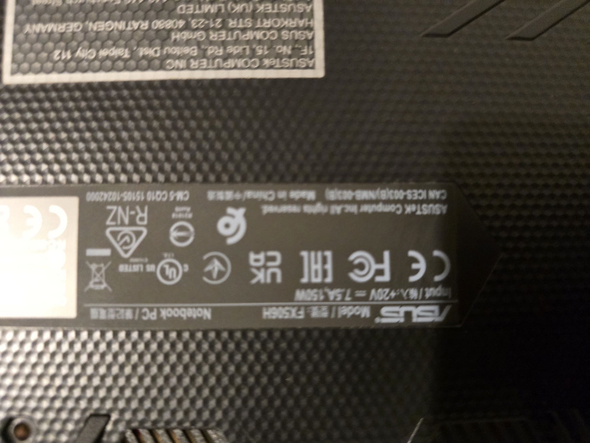 Asus tuf f15 dezmembrez