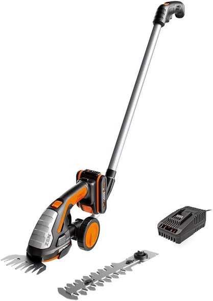 Foarfece de tuns iarba și gard viu cu baterie Worx de 20V