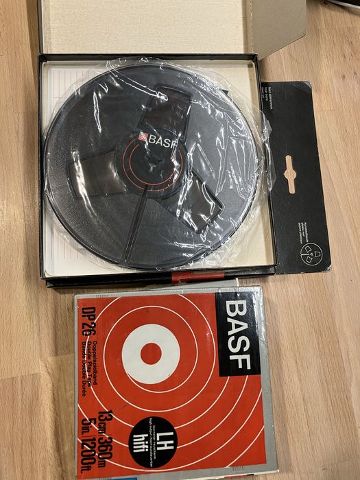 Benzi magnetofon BASF noi, sigilate