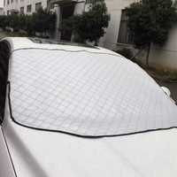Покривало за предно стъкло на кола против сняг и замръзване