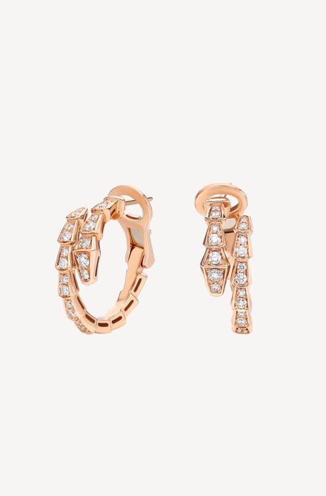 Bulgari serpenti серьги