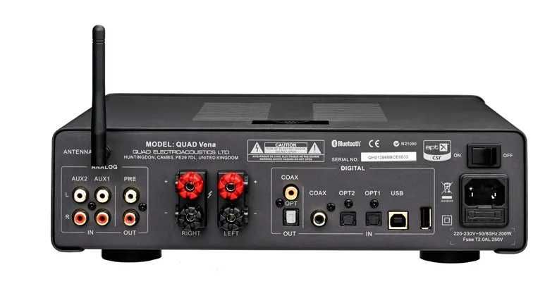 Amplificator HI-FI Quad Vena cu boxe de podea Quad S4