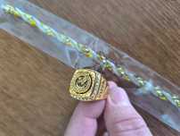 Set barbatesc bratara si giul, placate Au