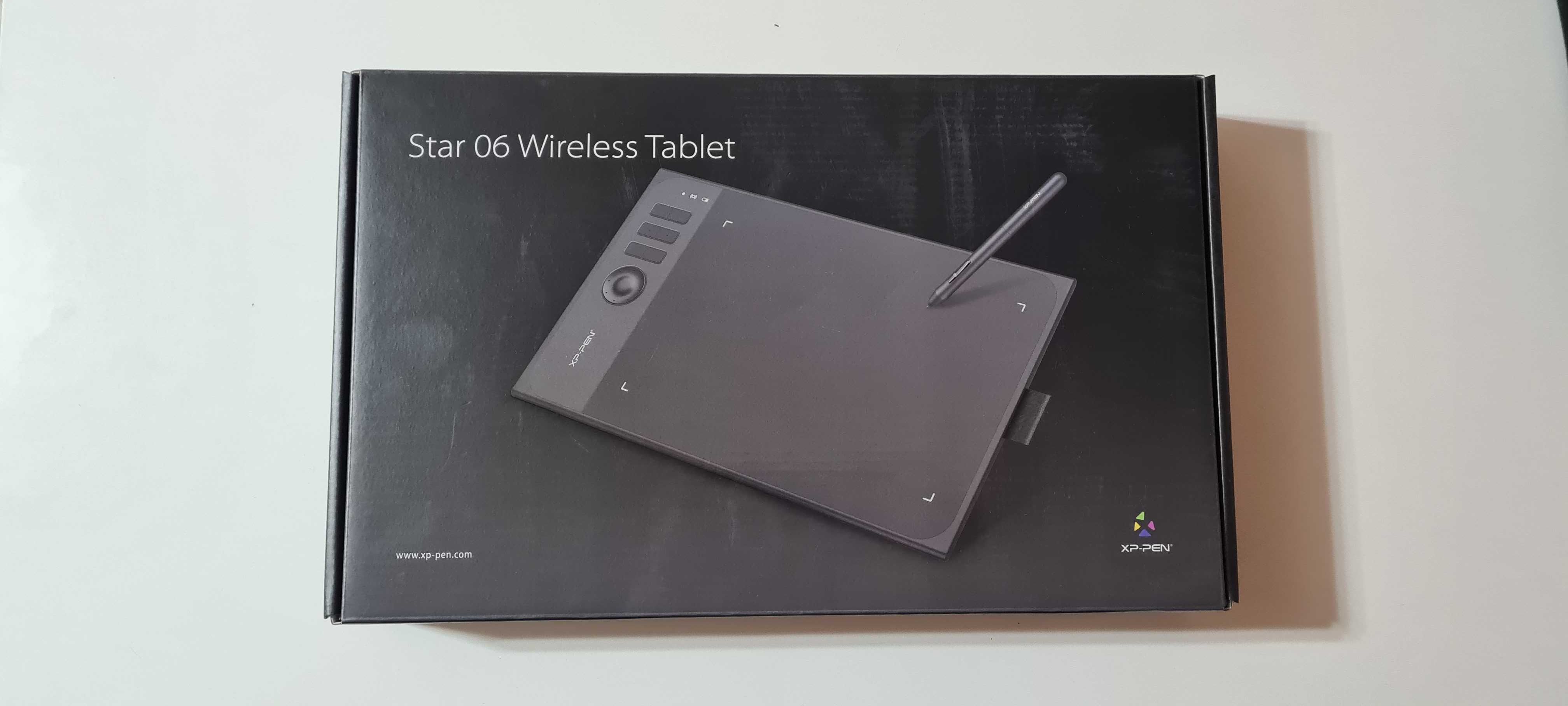 XP-PEN star 06 wireless tablet cu husa