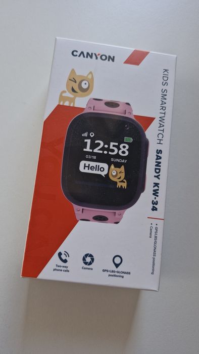 Детски смарт часовник CANYON SANDY