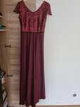 Rochie lunga cu paiete