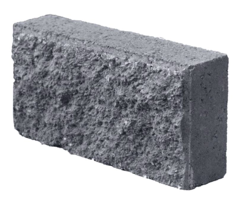 Сплитерная плитка под рванный камень 6 см  размер 390х190х60