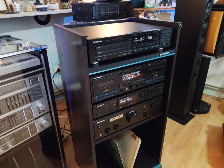 Amplificator Pioneer A 505 r/  Cd Player Pioneer, Deck Pioneer , Rack