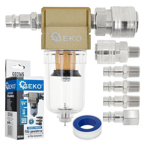 Въздушен филтър с разделител на вода 1/4