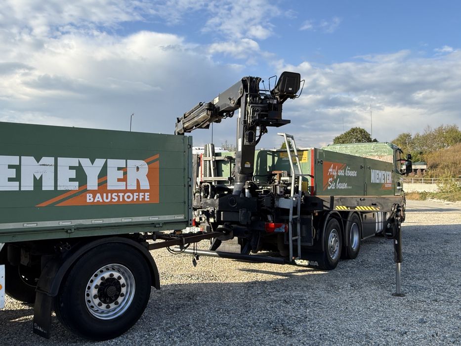 Scania G400 -camion cu macara- HIAB 166 pro +Remorca krone-2014-full