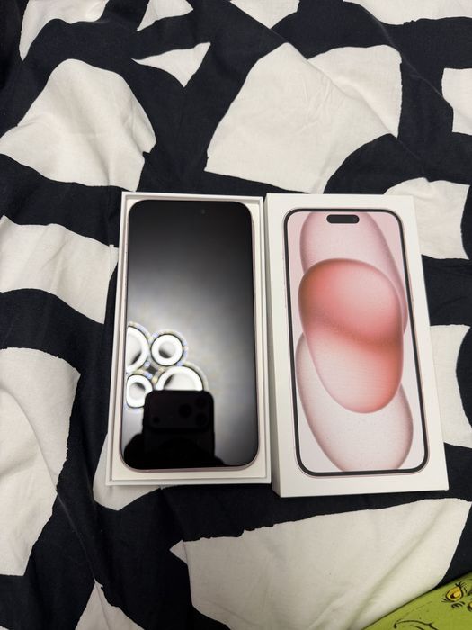 Iphone 15 plus Roz Impecabil