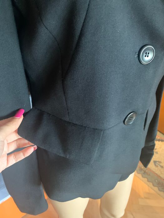 Черно сако Max Mara ( фина вълна),размер 42 IT