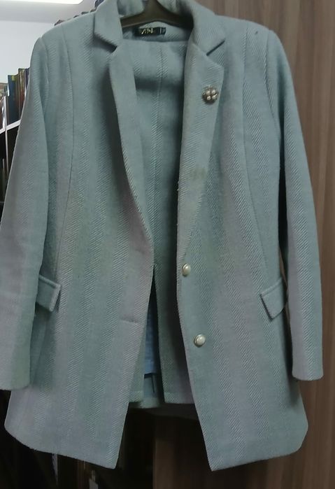 Женский костюм драповый