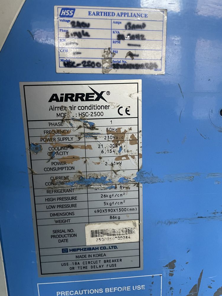 Aer Conditionat Airrex HSC-2500 Mobil 21000BTU