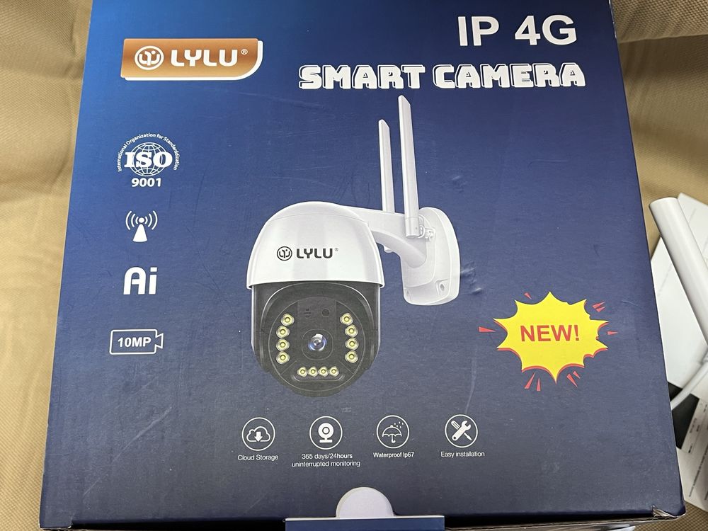 4G Камера 10 mpx 4G Сим карта безжична kamera sim