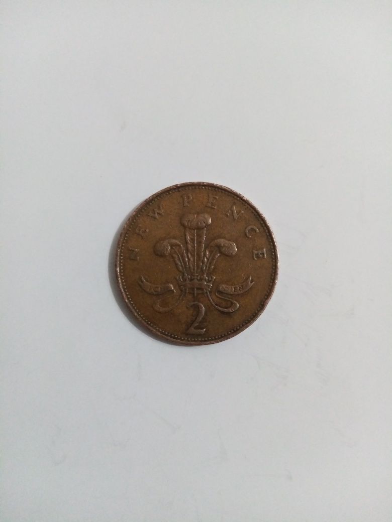 Monede rare 2 New Pence an 1971,1979