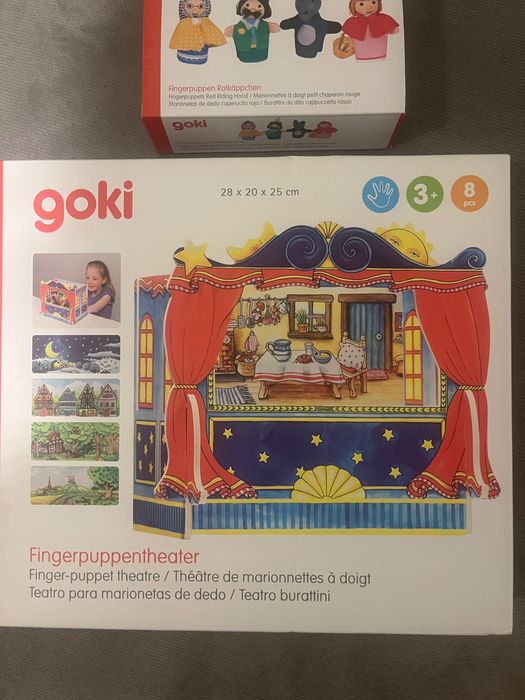 Дървен куклен театър Goki
