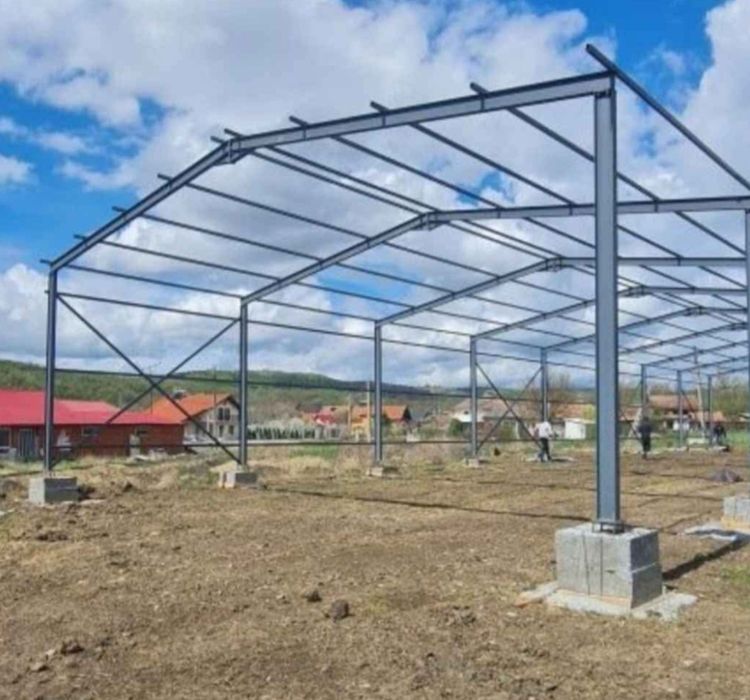 Vând hală metalică 8x15 din profil IPE facem și alte dimensiuni la com