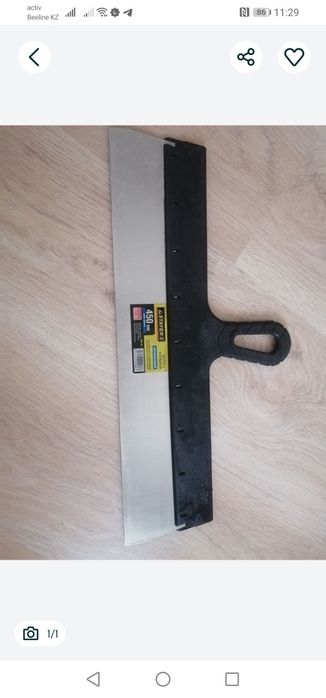 Шпатель новый 350и 450 мм STAYER PROFESSIONAL фасад.нерж. Германский,